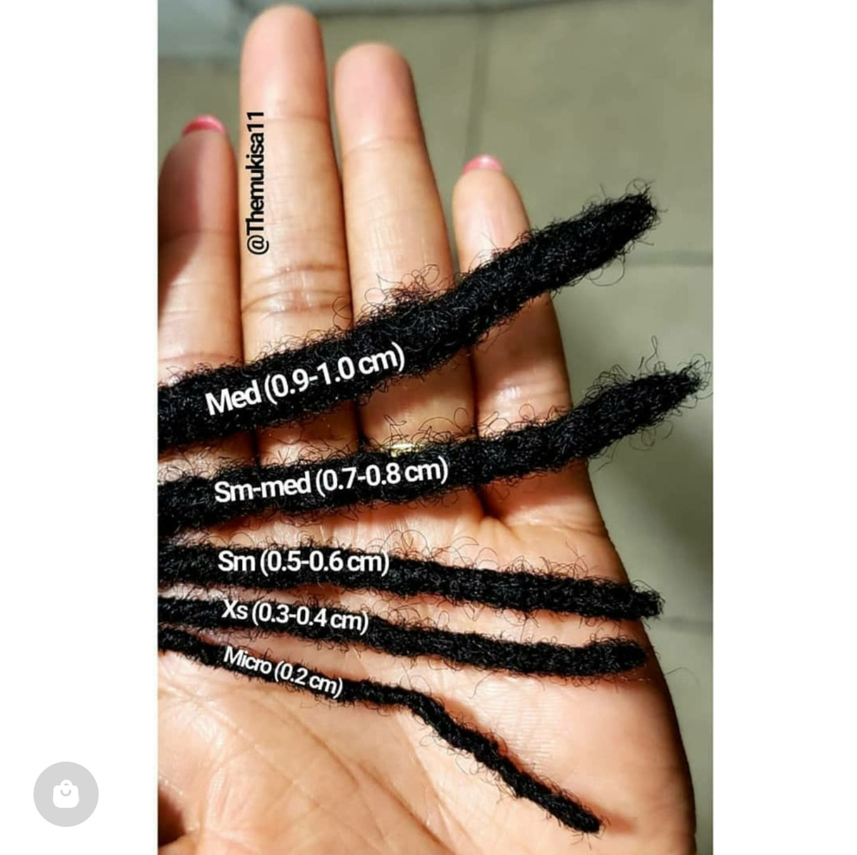 Popular Natural Color Human Hair Micro LOC Extensions Micro 0.2cm / 10 inch / 100 Locs